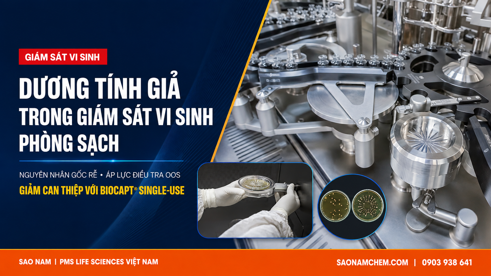 Dương Tính Giả Trong Giám Sát Vi Sinh Phòng Sạch